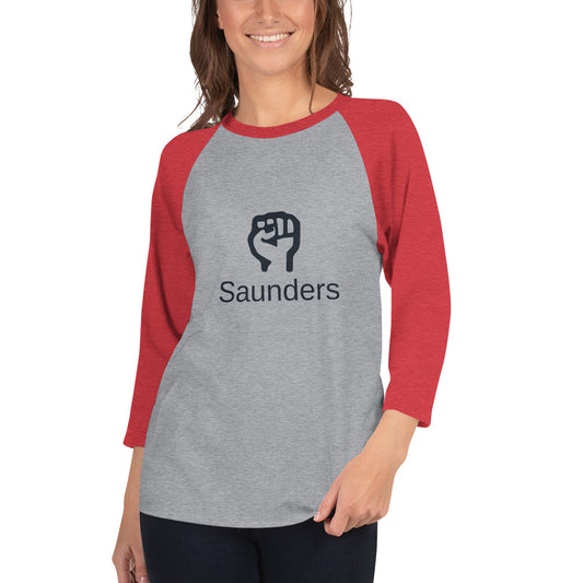 3/4 sleeve raglan shirt